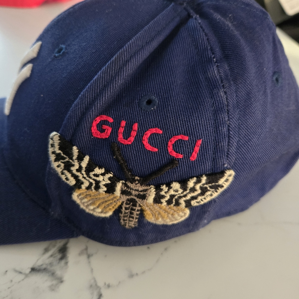 Gucci Blue Baseball Cap - Picture 3 of 9